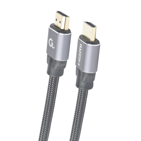 CABLE HDMI 2-0 4K 60HZ GEMBIRD CCBP-HDMI-2M PREMIUM TRENZADO ETHERNET 2M NEGRO