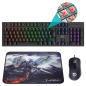 PACK HIDITEC TECLADO GAMING GK400+RATON BLITZ + ALFOMBRILLA T-FENIX M