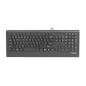 TECLADO NATEC BARRACUDA SLIM NEGRO