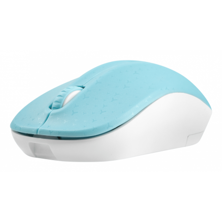 RATON NATEC TOUCAN WIRELESS 1600 DPI OPTICO AZUL-BLANCO