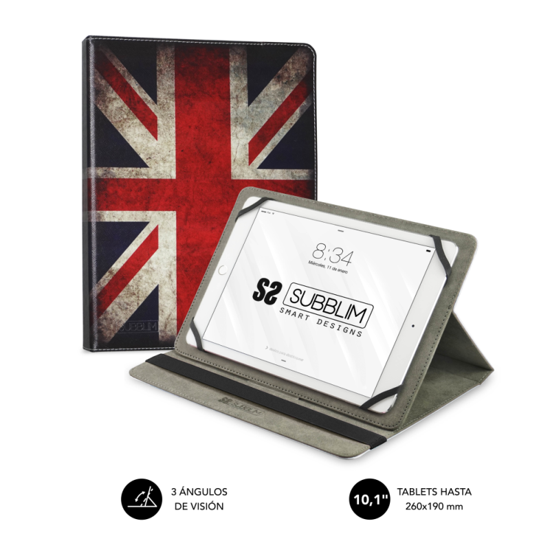 Funda Subblim Trendy England para Tablets de 10-1"-11"