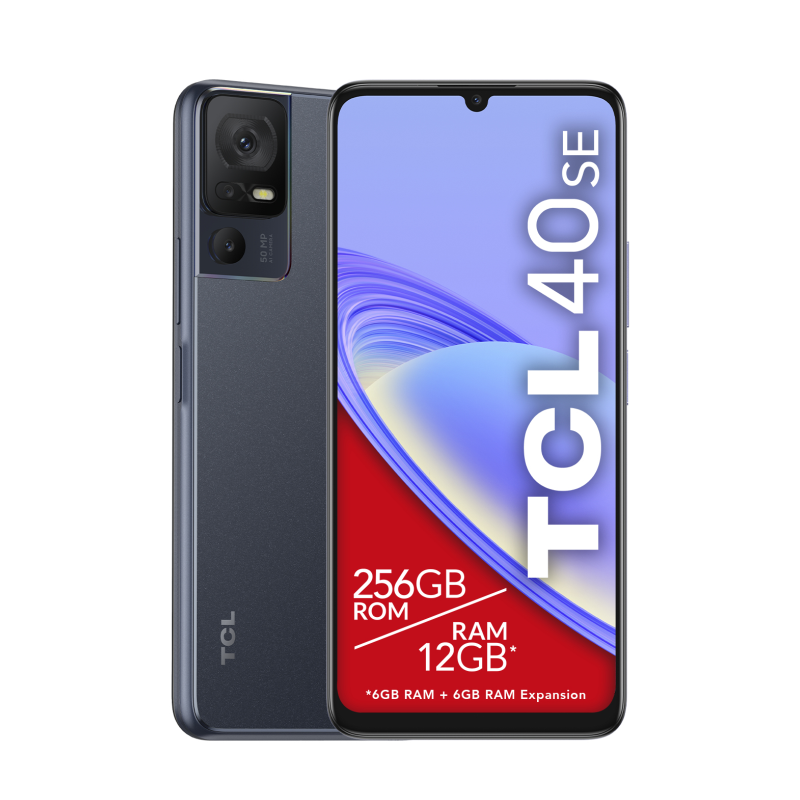 SMARTPHONE TCL 40 SE 6,75" DARK GRAY 6GB 256GB