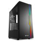 CAJA SHARKOON RGB SLIDER ATX 2XUSB3-0 2XUSB2-0 SIN FUENTE NEGRO