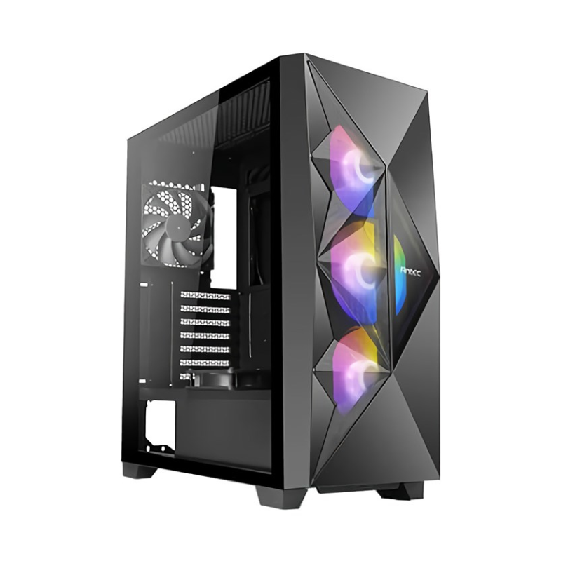 CAJA GAMING ANTEC DF800 FLUX ATX 2XUSB2-0 1XUSB3-0 SIN FUENTE NEG RGB