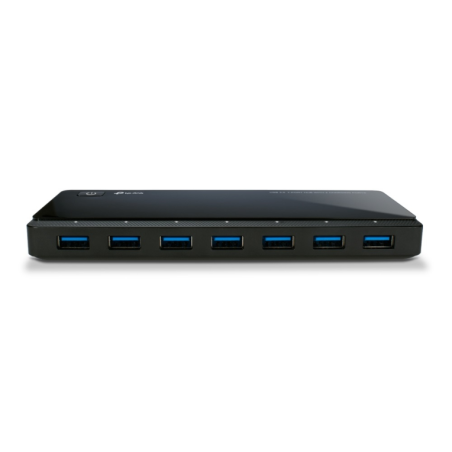 HUB USB TP-LINK 7 PUERTOS 3-0 Y 2 CARGA