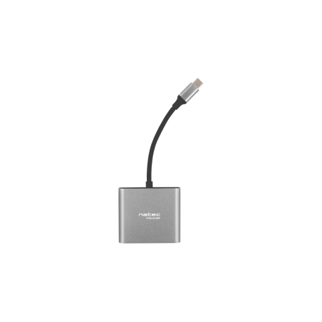 ADAPTADOR NATEC MULTIPUERTO USB-C A USB 3-0 HDMI 4K