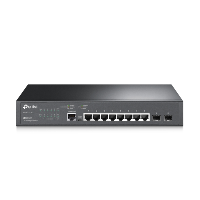 SWITCH TP LINK OMADA TL-SG3210 - L2, 8x1G, 2xSFP