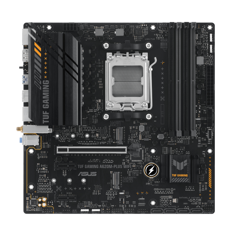 PLACA BASE ASUS TUF GAMING A620M-PLUS WIFI AM5 MATX 4XDDR5