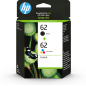 TINTA HP 62 PACK AHORRO NEGRO TRICOLOR