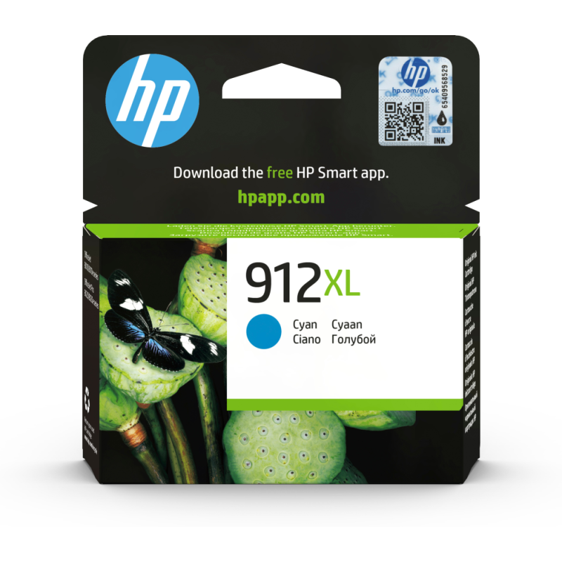 TINTA HP 912 XL CIAN