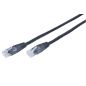 CABLE RED GEMBIRD UTP CAT5E MOLDEADO 0,25M NEGRO