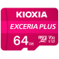 MICRO SD KIOXIA 64GB EXCERIA PLUS UHS-I C10 R98 CON ADAPTADOR