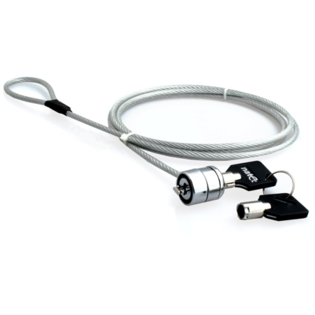 CABLE SEGURIDAD NATEC LOBSTER 1-8 M PARA PORTATIL CON LLAVE