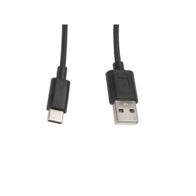 CABLE USB LANBERG 2-0 MACHO-USB C MACHO 1M NEGRO