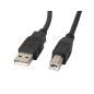 CABLE LANBERG IMPRESORA USB MACHO A USB MACHO NEGRO 1 M