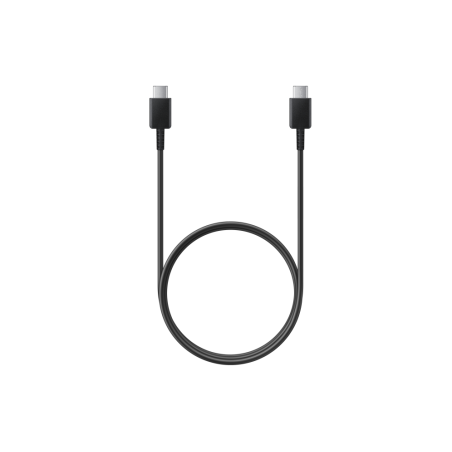 Cable USB 2-0 Tipo-C Samsung EP-DA705BBEGWW- USB Tipo-C Macho - USB Tipo-C Macho- 1m- Negro