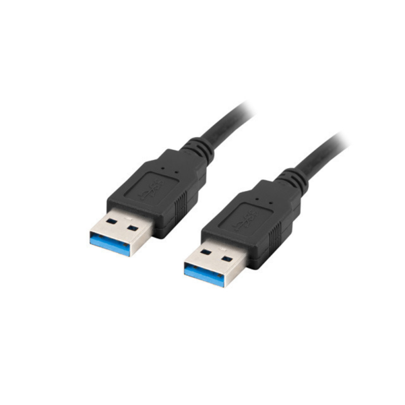 CABLE USB 3-0 LANBERG MACHO-MACHO 0-5M NEGRO