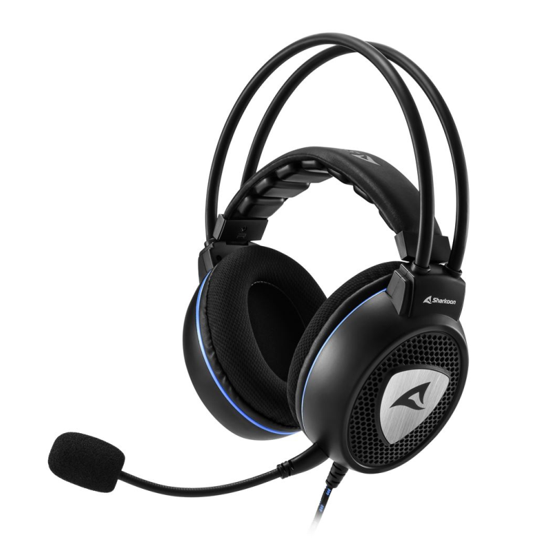 AURICULARES GAMING SHARKOON SGH10 MICROFONO ALAMBRICO