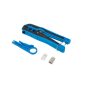 KIT LANBERG NETWORK CON CRIMPADORA Y STRIPPING, CONECTORES RJ45