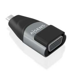 Adaptador USB Tipo-C Aisens A109-0863- USB Tipo-C Macho- VGA Hembra