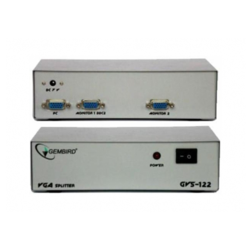 SPLITTER GEMBIRD VGA 2 MONITORES