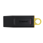 USB 3-2 KINGSTON 128 GB DATATRAVELER EXODIA NEGRO - DORADO