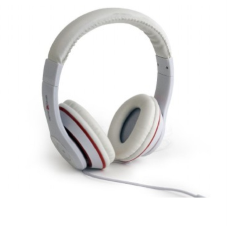 AURICULARES GEMBIRD LOS ANGELES BLANCO ALAMBRICO