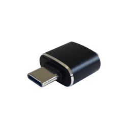 MINI ADAPTADOR AISENS USB 3-1 GEN2 3A TIPO USB-C M-A H NEGRO