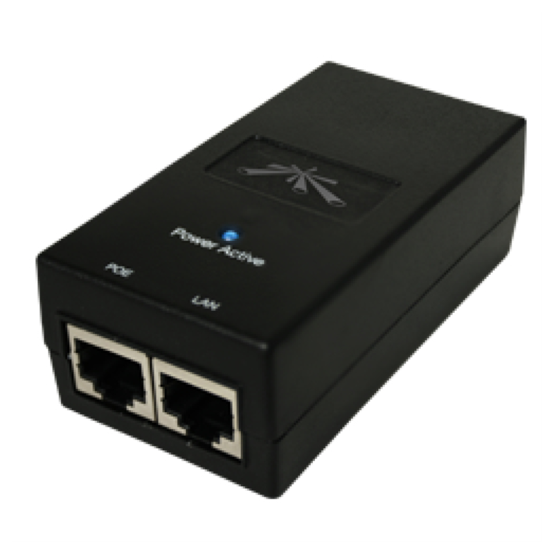 Alimentador PoE Ubiquiti POE-24-12W-G Gigabyte