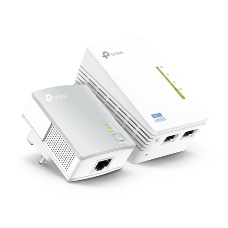 POWERLINE WIFI TP-LINK AV600 KIT 2UDS 2 PORT