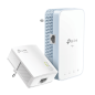 Adaptador Powerline TP-Link TL-WPA7517 Kit 1000Mbps- Alcance 300m- Pack de 2