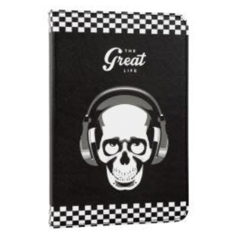 FUNDA TABLET E-VITTA STAND 2P SKULL GREAT LIFE 10,1"