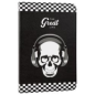 FUNDA TABLET E-VITTA STAND 2P SKULL GREAT LIFE 10,1"