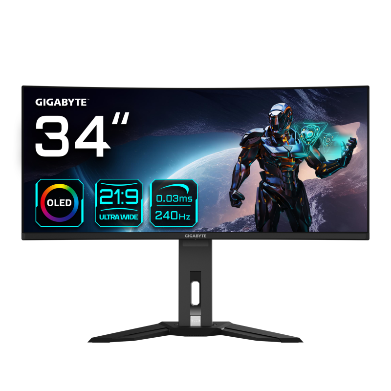 MONITOR GAMING GIGABYTE MO34WQC2 34" 3440X1440 VA 2K