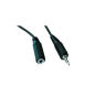 CABLE AUDIO GEMBIRD CONECTOR 3,5MM PROLONGADOR 2M MACHO-HEMBRA