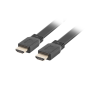 CABLE HDMI LANBERG MACHO-MACHO V2-0 4K PLANO 1-8M NEGRO