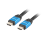 CABLE HDMI LANBERG MACHO-MACHO V2-0 CU 4K PREMIUM 1M NEGRO