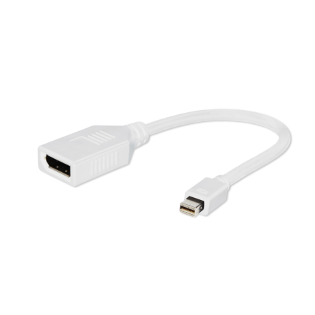 CABLE ADAPTADOR GEMBIRD MINI DISPLAYPORT MACHO A DISPLAYPORT HEMBRA BLANCO