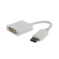 CABLE ADAPTADOR GEMBIRD DISPLAYPORT A DVI MACHO HEMBRA BLANCO