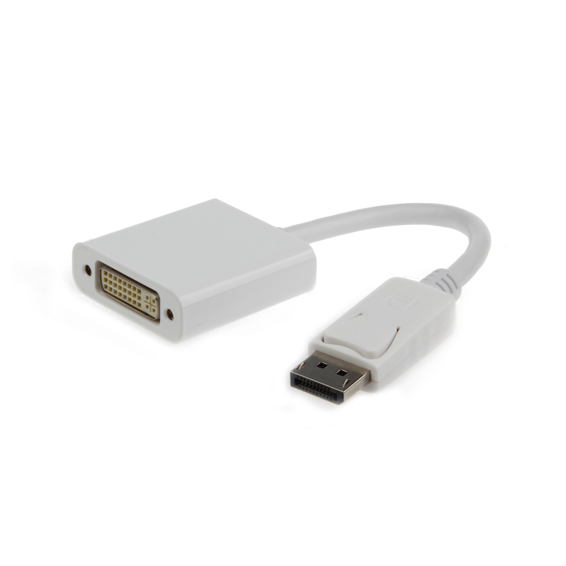 CABLE ADAPTADOR GEMBIRD DISPLAYPORT A DVI MACHO HEMBRA BLANCO