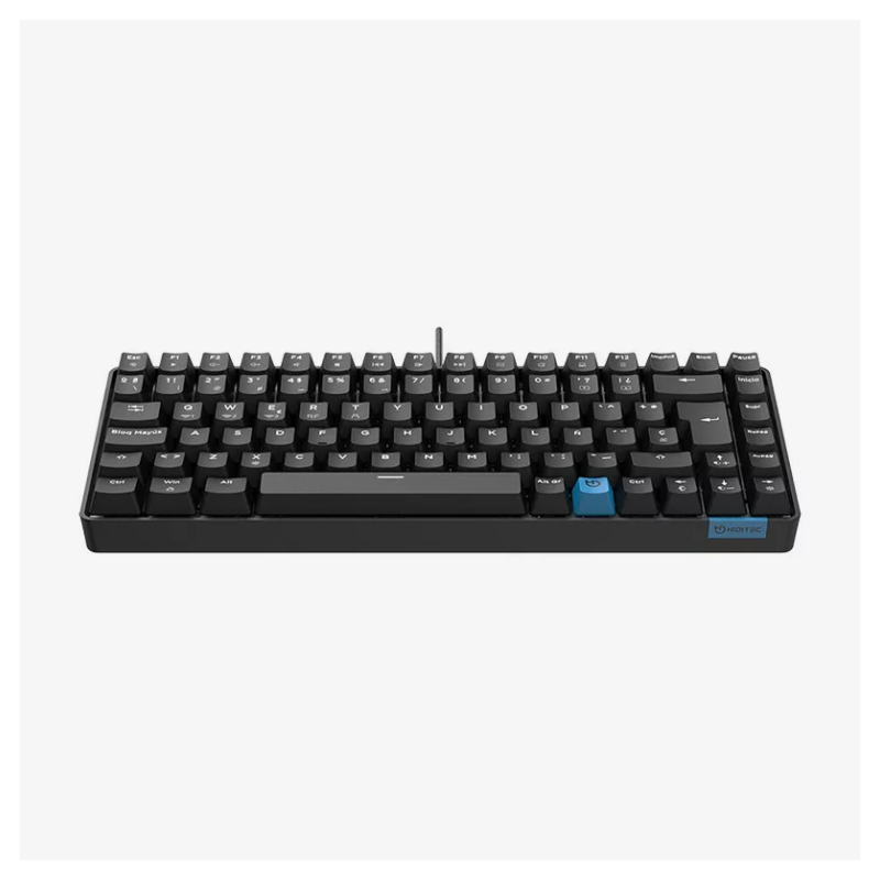 TECLADO GAMING HIDITEC GM1K SWITCHES GATERON RED