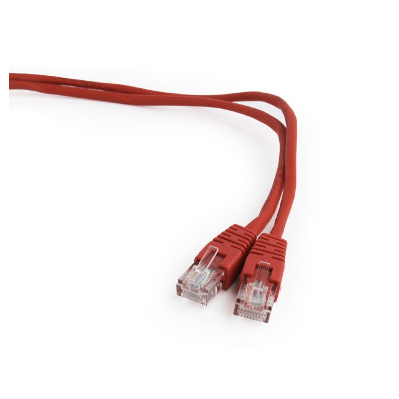 CABLE RED GEMBIRD UTP CAT5E 1M ROJO