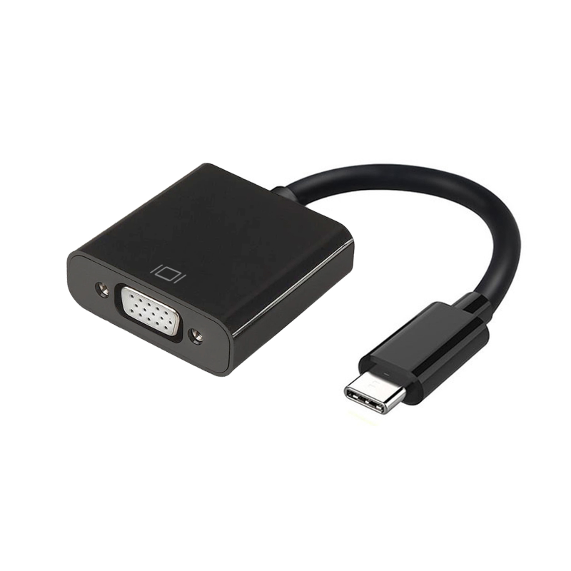 Cable Conversor USB Tipo-C Aisens A109-0347- USB Tipo-C - VGA Hembra