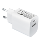 Cargador de Pared Leotec LECSPH20W2W- 1xUSB Tipo-C- 1xUSB- 20W