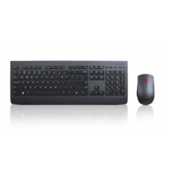 COMBO LENOVO PROFESSIONAL TECLADO Y RATON WIRELESS ESPAÃ?OL NEGRO