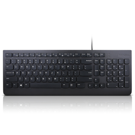 TECLADO LENOVO ESSENTIAL QWERTY USB NEGRO