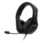 Auriculares Gaming con Micrófono Krom Kopa 7-1- USB 2-0- Negros