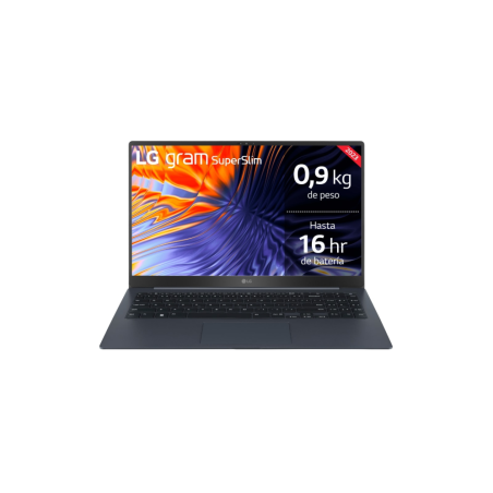 Portátil LG Gram SuperSlim 15Z90RT-G-AD75B Intel Core i7-1360P- 32GB- 512GB SSD- 15-6"- Win11