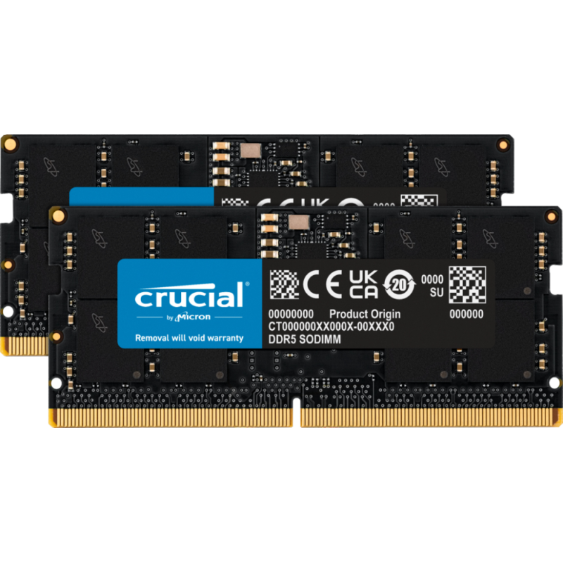 DDR5 SODIMM CRUCIAL 2 X 16GB 4800