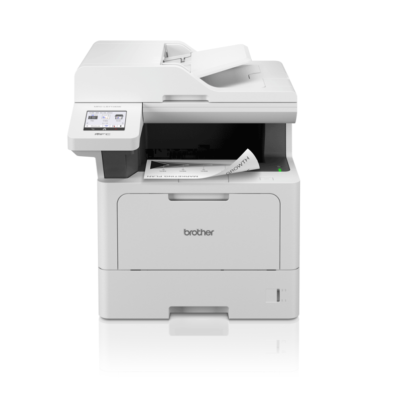 Multifunción Láser Monocromo Brother MFC-L5710DW WiFi- Fax- Dúplex- Blanca